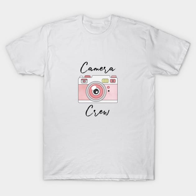 Camera Crew (Photography) T-Shirt by JessieDesign